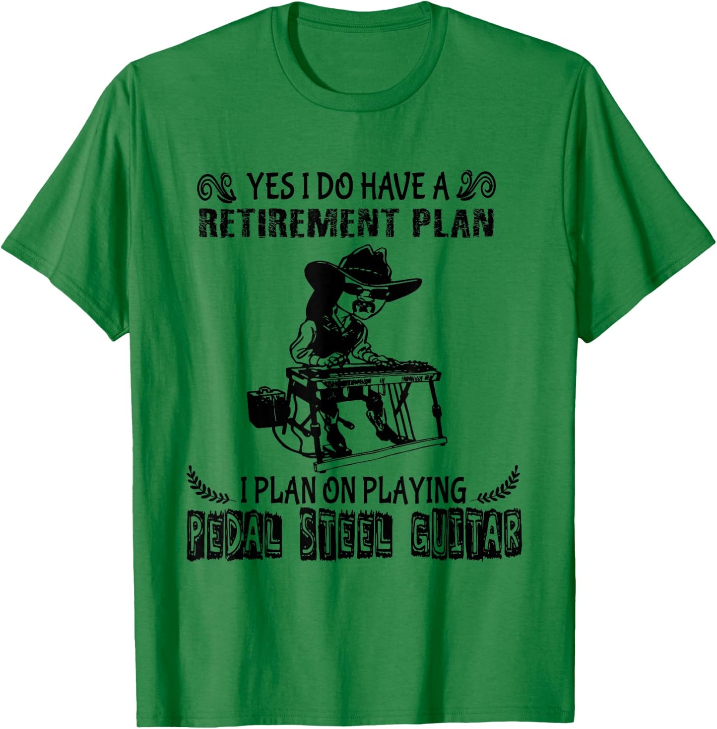 Pedal Steel Guitar Console Steel Guitar Dad Costume T-Shirt - T-Shirt | Irish Green