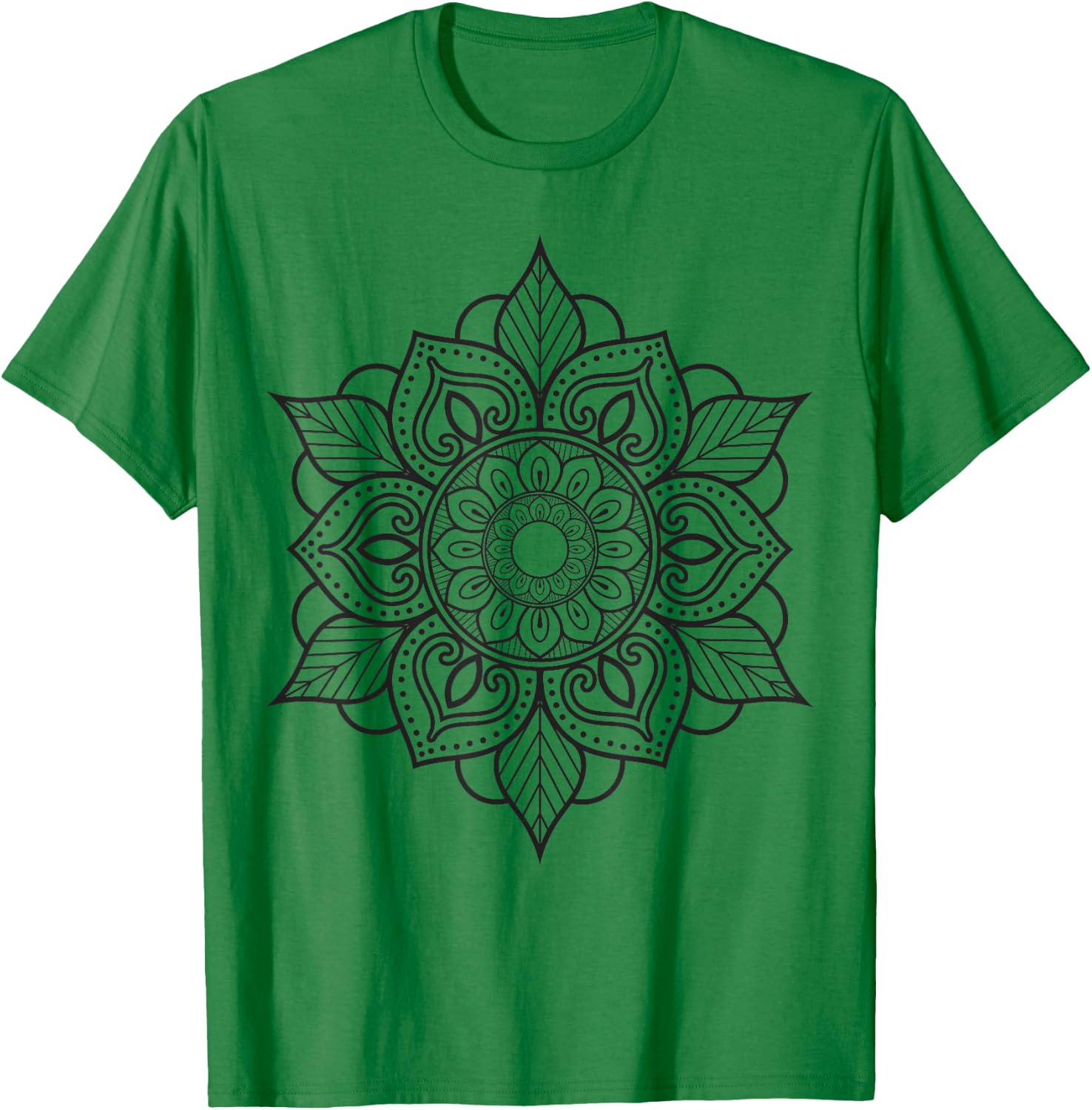 Mandala T-Shirt - T-Shirt | Irish Green