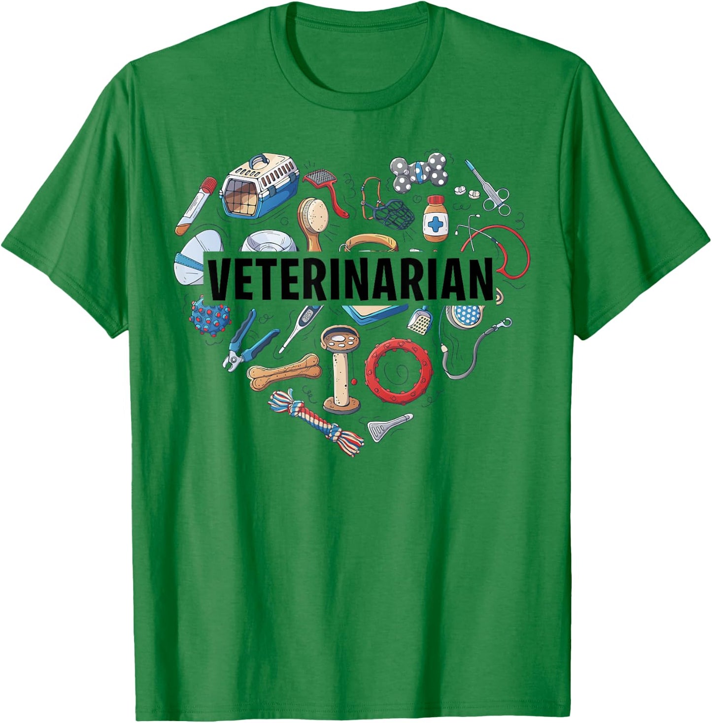 Future Veterinarian Vet Tech Student Veterinarian Graduation T-Shirt - T-Shirt | Irish Green