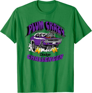 Dodge Challenger Plum Crazy, Last Call T-Shirt - T-Shirt | Irish Green