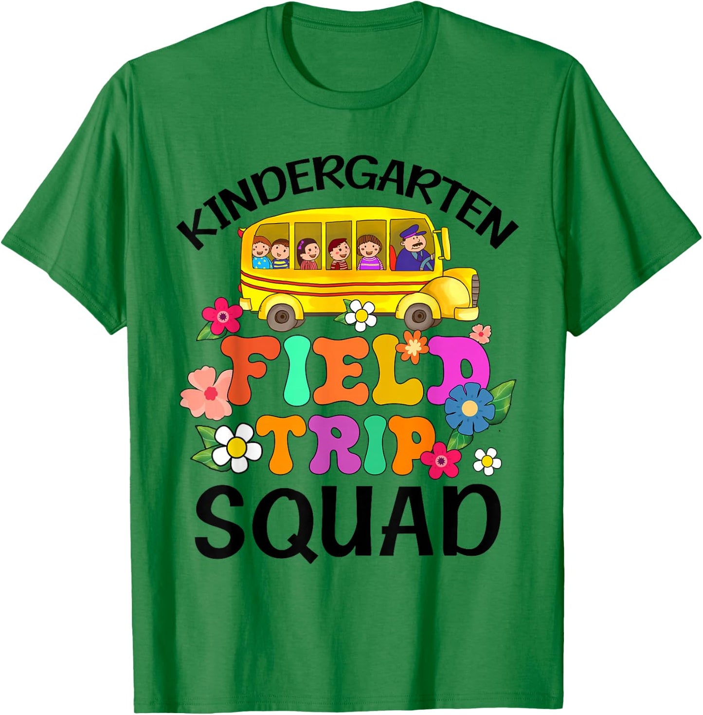Kindergarten Students School Zoo Field Trip Squad ing T-Shirt - T-Shirt | Irish Green