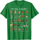 Types Of Dogs Alphabet - Dog Identification - A-Z ABC Women Kids T-Shirt - T-Shirt | Irish Green
