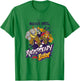 Teenage Mutant Ninja Turtles Bebop & Rocksteady Retro T-Shirt - T-Shirt | Irish Green