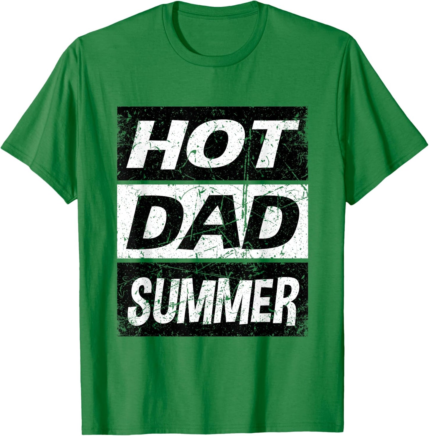Retro Hot Dad Summer Shirt Fathers Day Rad Girl Dad T-Shirt - T-Shirt | Irish Green