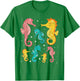 Underwater Sea Creature Fish Ocean Animal Seahorse T-Shirt - T-Shirt | Irish Green