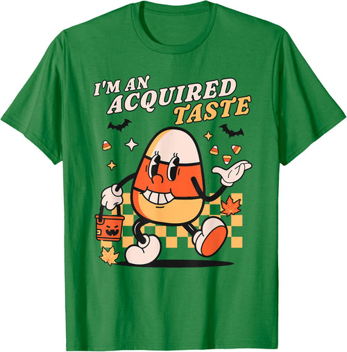 I'm An Acquired Taste Candy Corn - Retro Vintage Halloween