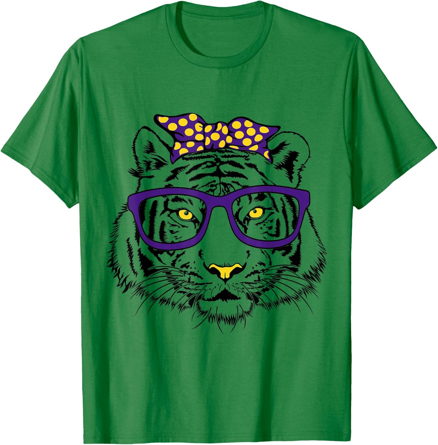 Purple & Gold Vibes, Purple & Gold Squad, Love Purple & Gold T-Shirt - T-Shirt | Irish Green