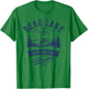Bear Lake Rocky Mountain National Park Distressed Design T-Shirt - T-Shirt | Irish Green