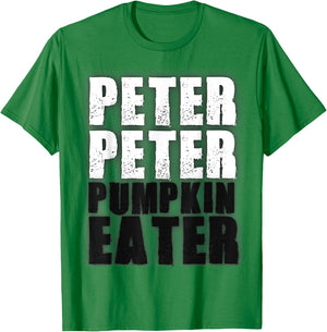 Peter Pumpkin Eater Halloween Matching Couples Costume T-Shirt - T-Shirt | Irish Green