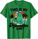 Boy This is My Hawaiian-Shirt Kids Toddler Funny Hawaii Dino T-Shirt - T-Shirt | Irish Green