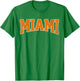 Miami Vintage City T-Shirt - T-Shirt | Irish Green