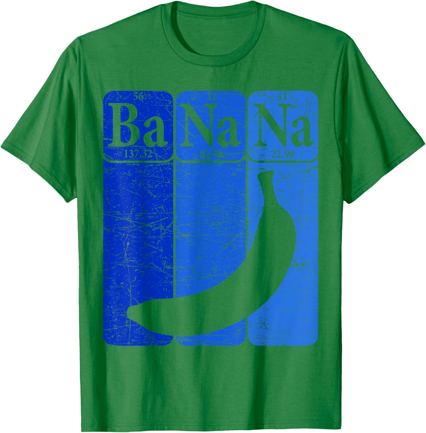Banana Periodic Table Elements Banana Lover Fruit Nerd T-Shirt - T-Shirt | Irish Green