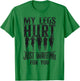 Running Runner Half Marathon Watching Spectator Vintage My T-Shirt - T-Shirt | Irish Green