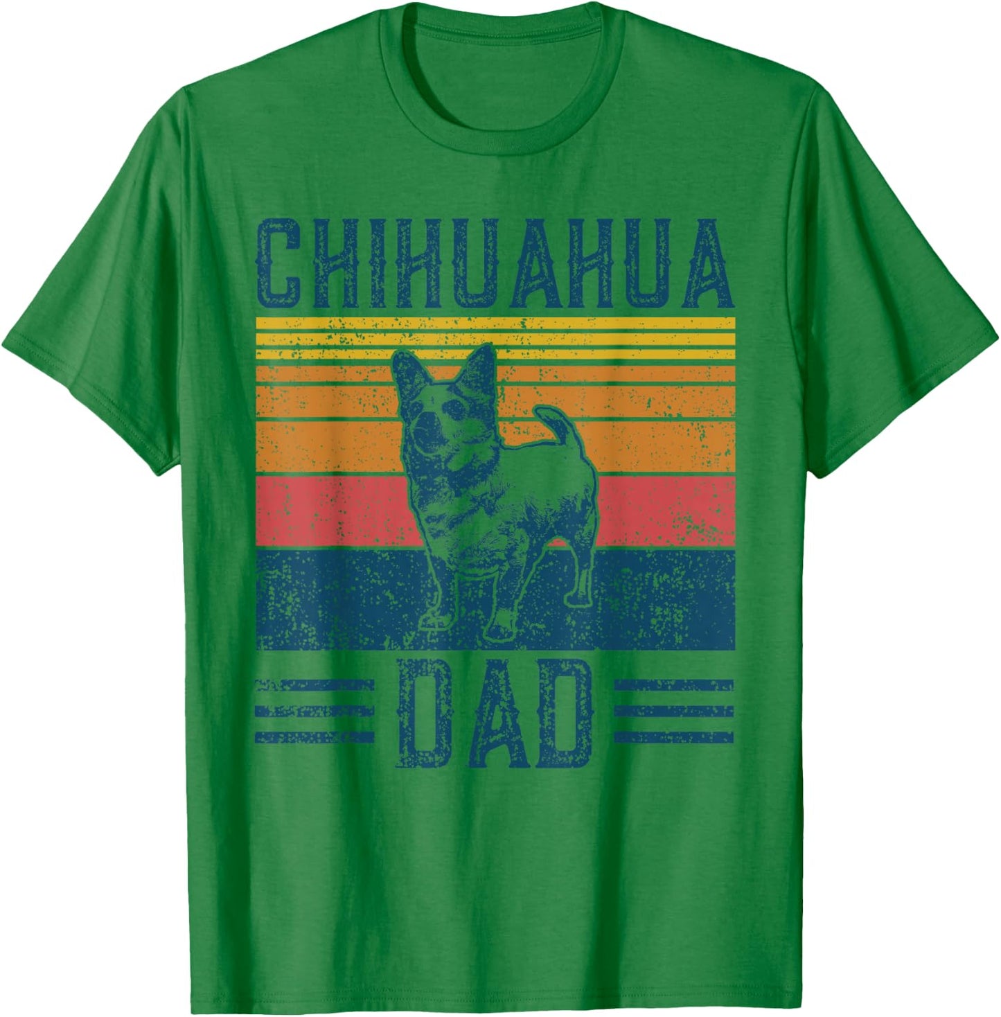 Dog Chihuahua Papa - Vintage Chihuahua Dad Women T-Shirt - T-Shirt | Irish Green