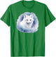 Watercolor of a Beautiful Arctic Fox T-Shirt - T-Shirt | Irish Green