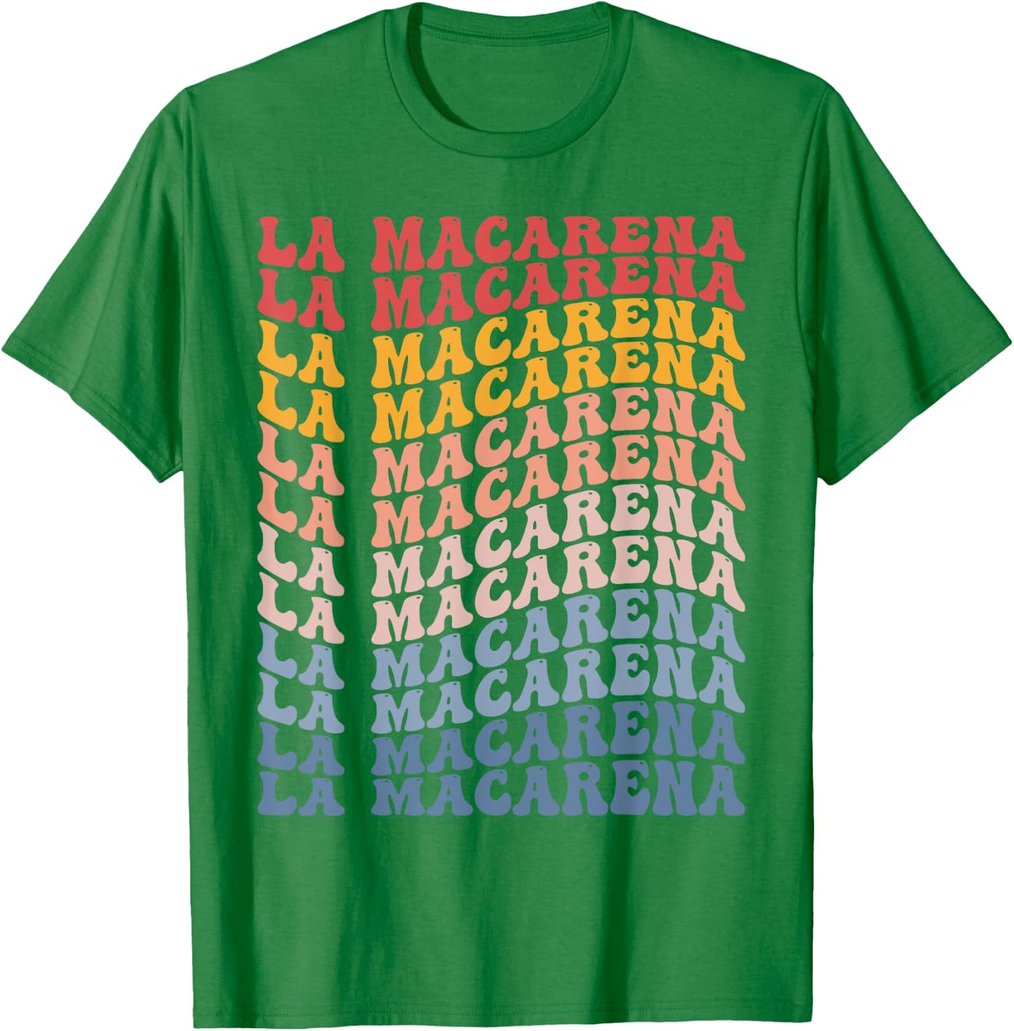 La Macarena City Groovy Retro T-Shirt - T-Shirt | Irish Green