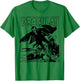 Retro Horror Movie Monster Vampire Vintage Halloween Dracula T-Shirt - T-Shirt | Irish Green