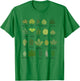 Different types of leaf shapes, Leaf classification T-Shirt - T-Shirt | Irish Green