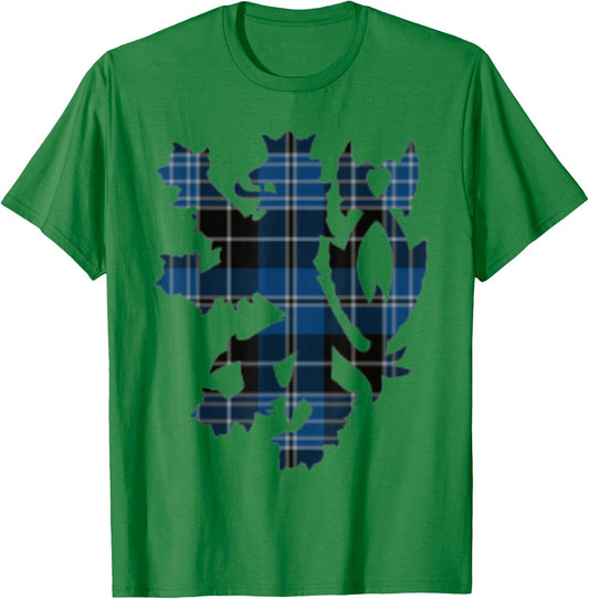 Clan Clergy Tartan Scottish Family Name Scotland Pride T-Shirt - T-Shirt | Irish Green