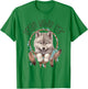 Vintage Western Dreamcatcher Wolf Graphic Design Wolf Women T-Shirt - T-Shirt | Irish Green