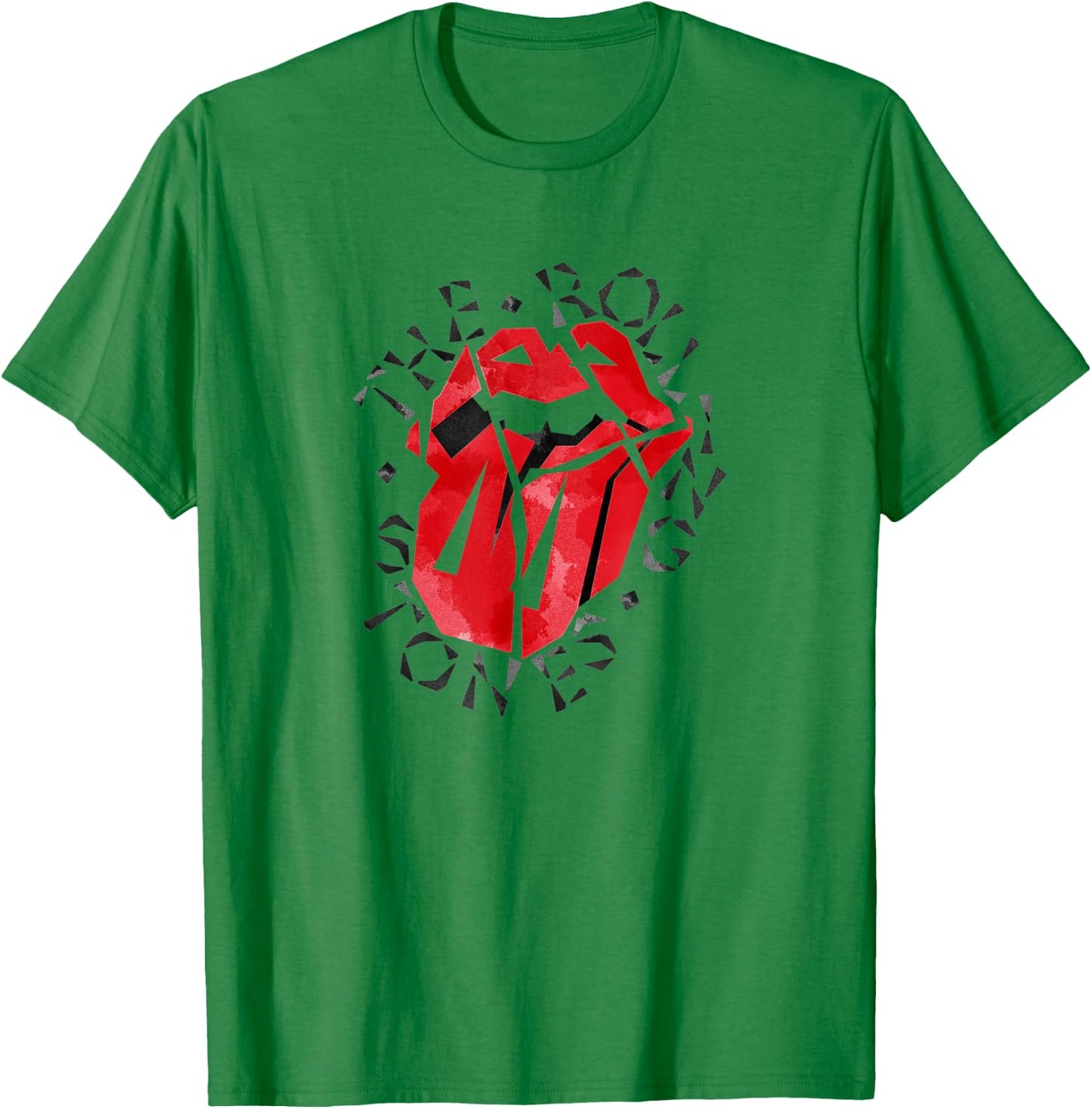 Official The Rolling Stones HD Logo T-Shirt - T-Shirt | Irish Green