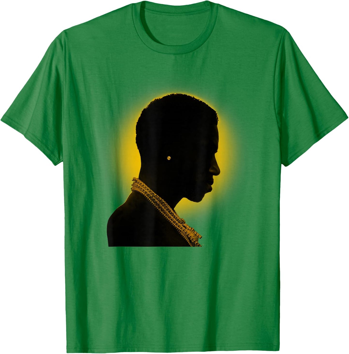 Gucci Mane Silhouette Glow T-Shirt - T-Shirt | Irish Green