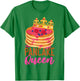 Pancake Lover Kids Queen Pancake Queen T-Shirt - T-Shirt | Irish Green