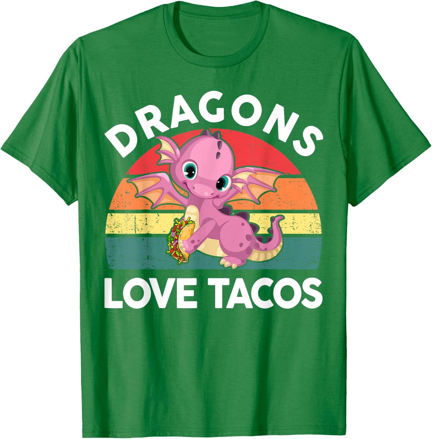 Dragons Love Taco Shirt Cinco Mayo Funny Mexican Boy Toddler T-Shirt - T-Shirt | Irish Green