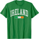 Vintage Ireland Flag Irish Retro Throwback Kids T-Shirt - T-Shirt | Irish Green