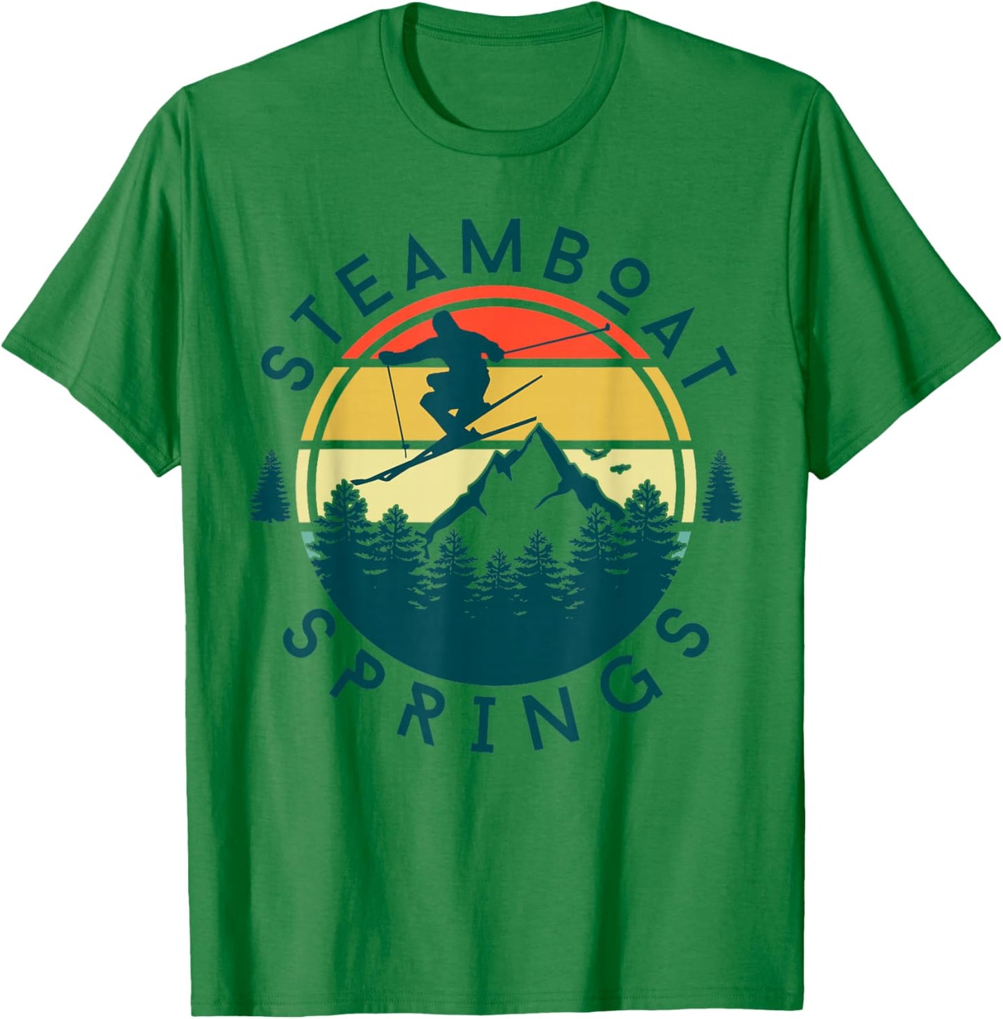 Steamboat Springs T-Shirt - T-Shirt | Irish Green