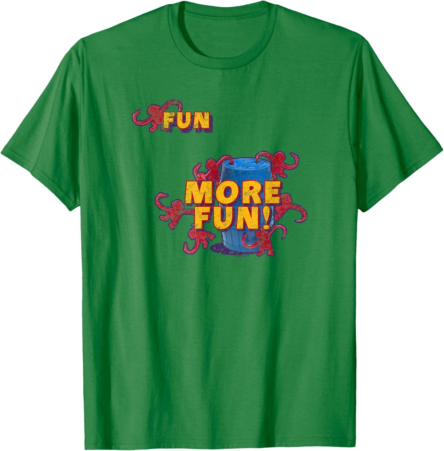 Fun More Fun! Vintage Barrel Logo T-Shirt - T-Shirt | Irish Green