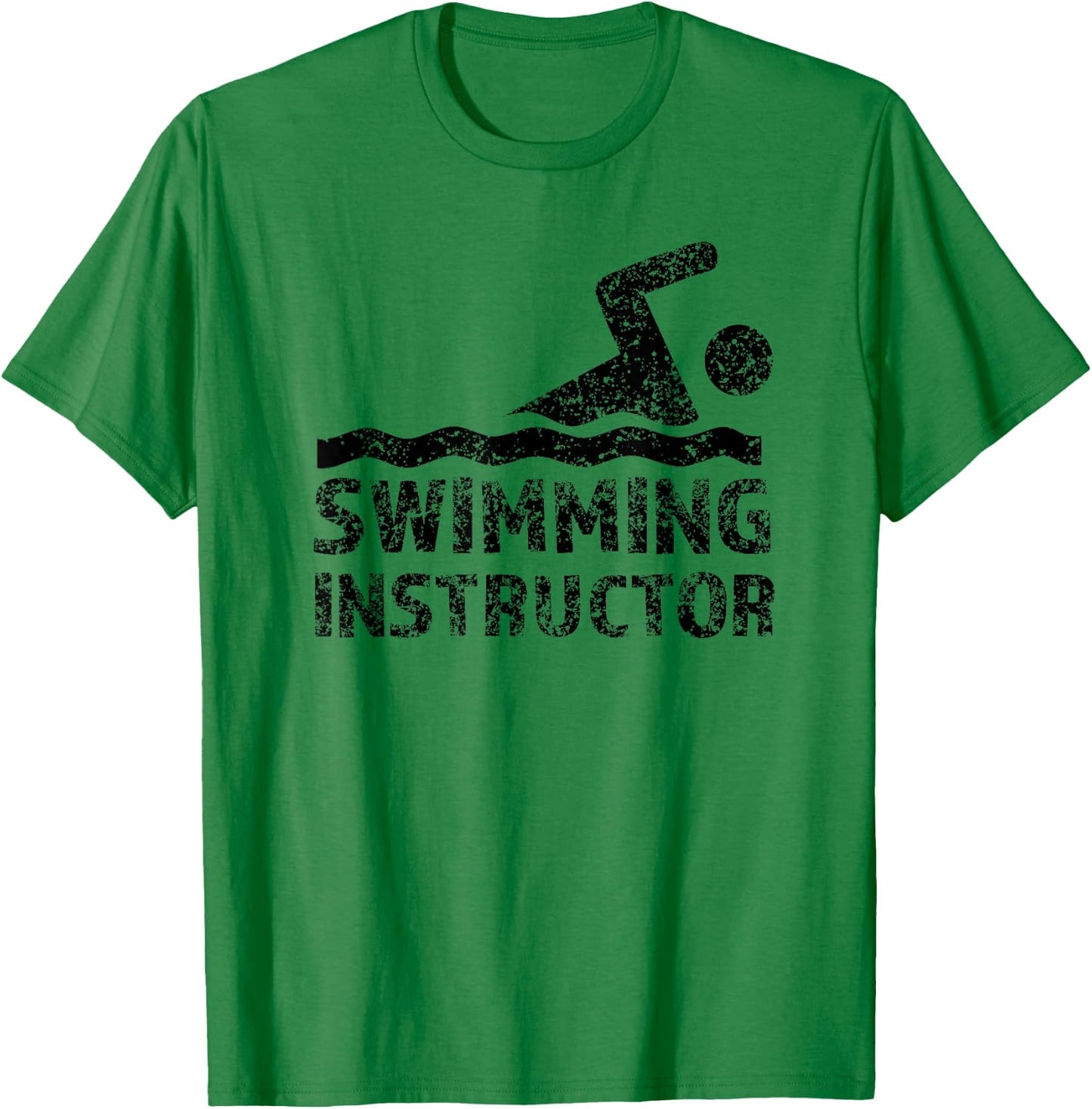 Swimming Instructor Lesson Swim Coach T-Shirt - T-Shirt | Irish Green