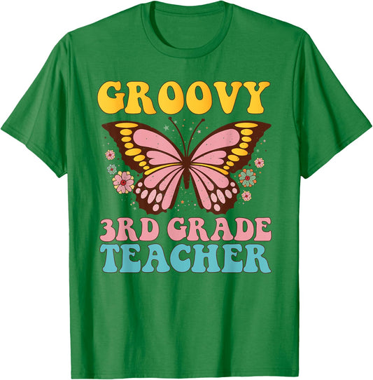 3rd Third Grade Teacher First day Of Back To School Women T-Shirt - T-Shirt | Irish Green