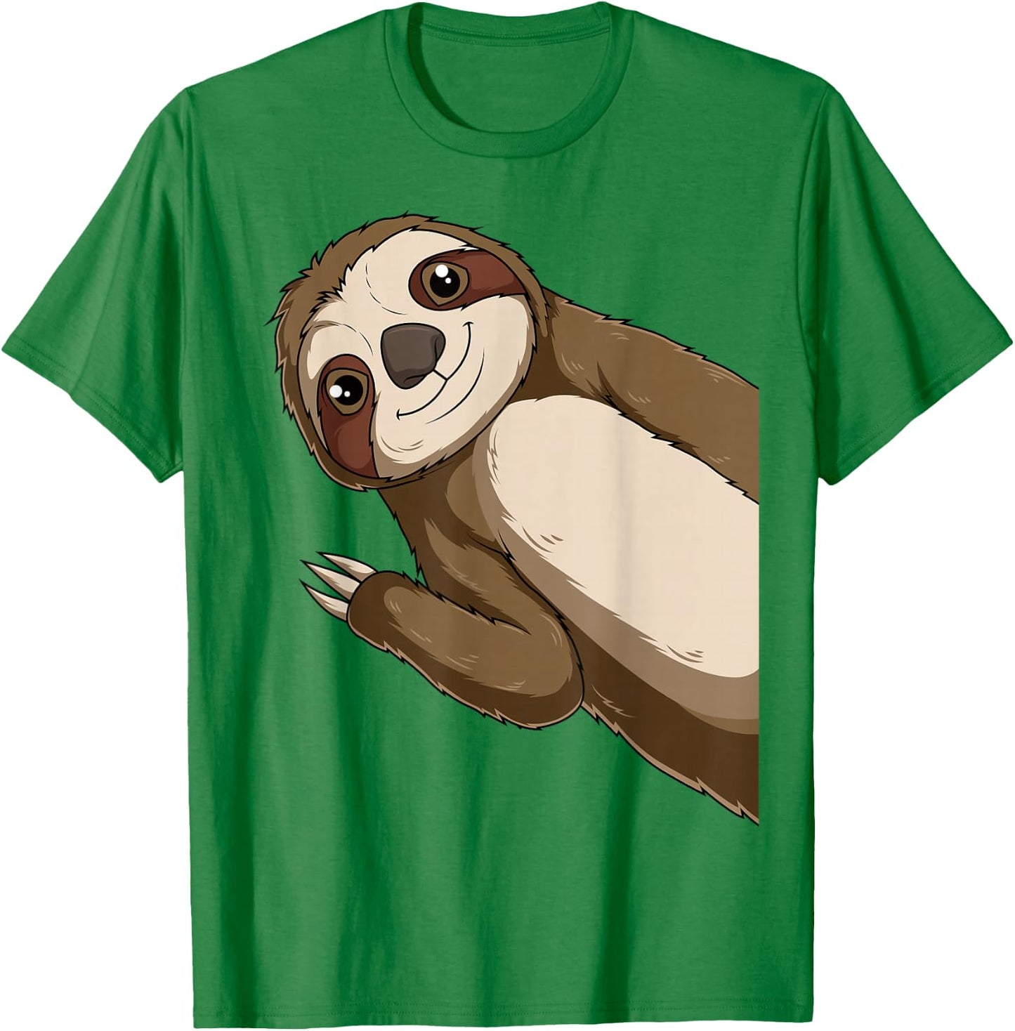 Sloth Lovers Children Boys Girls Women T-Shirt - T-Shirt | Irish Green