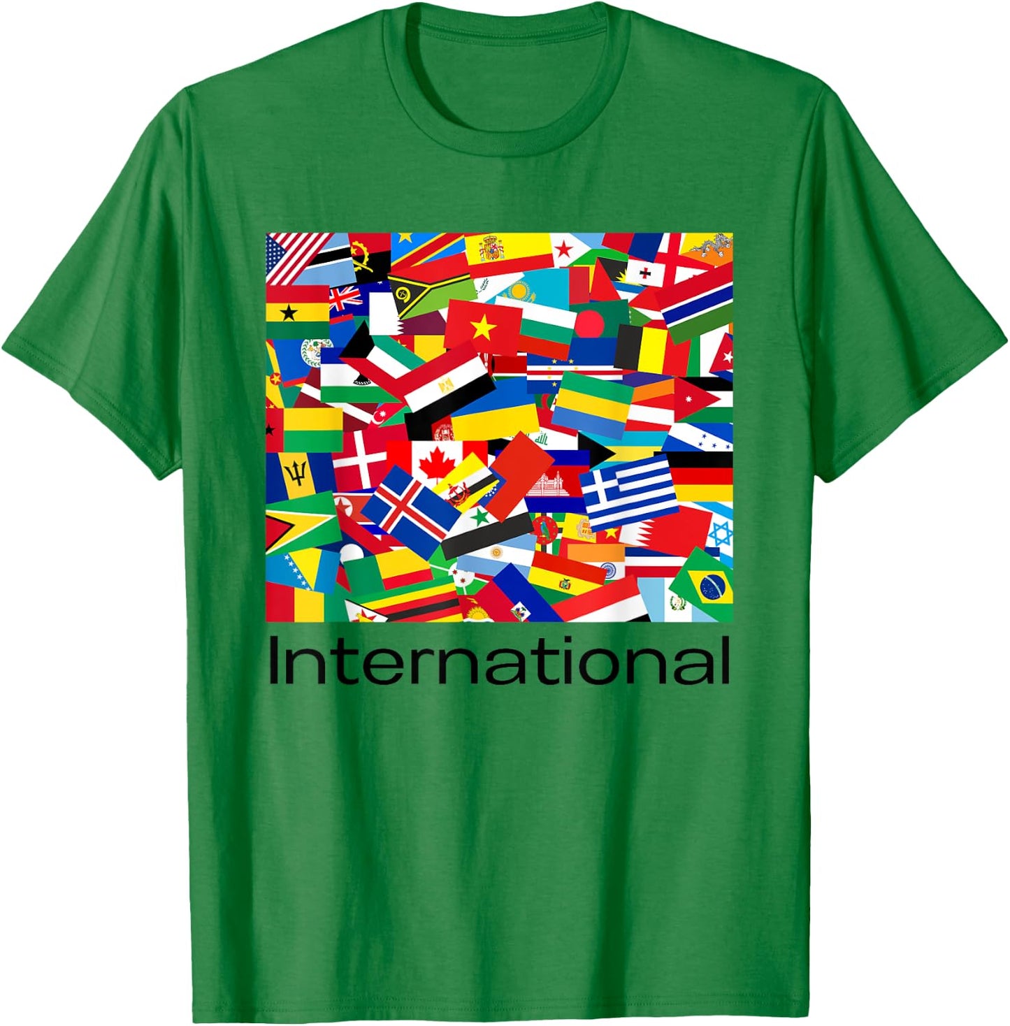 International Day of Peace National Flag United Nations T-Shirt - T-Shirt | Irish Green