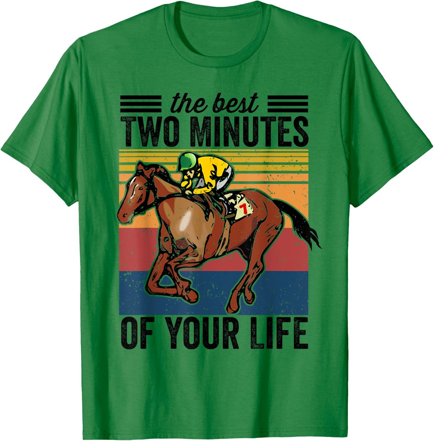 Funny Horse Racing Shirt Men Women Horse Race Derby Day T-Shirt - T-Shirt | Irish Green