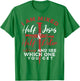 Mixed Half Jesus and Half Peter a Christians T-Shirt - T-Shirt | Irish Green