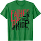 Father Of The Bride Cute Bachelorette Wedding Party T-Shirt - T-Shirt | Irish Green