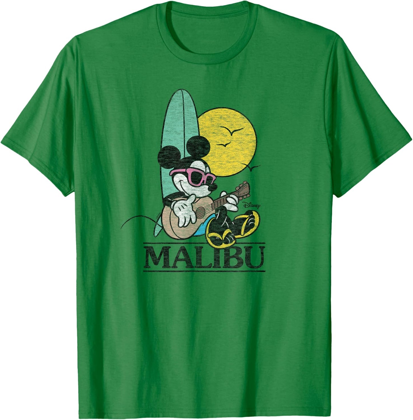 Disney - Mickey Malibu Beach T-Shirt - T-Shirt | Irish Green