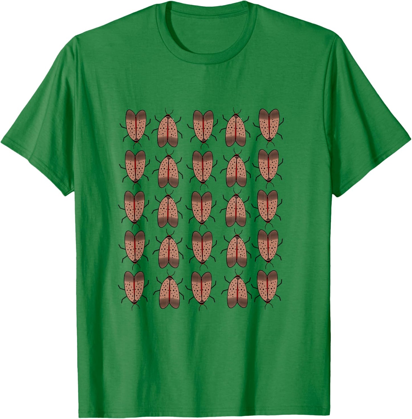 Spotted LanternFlies T-Shirt - T-Shirt | Irish Green