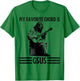My Favorite Chord is GSUS Jesus Playing Guitar Funny Guitar T-Shirt - T-Shirt | Irish Green