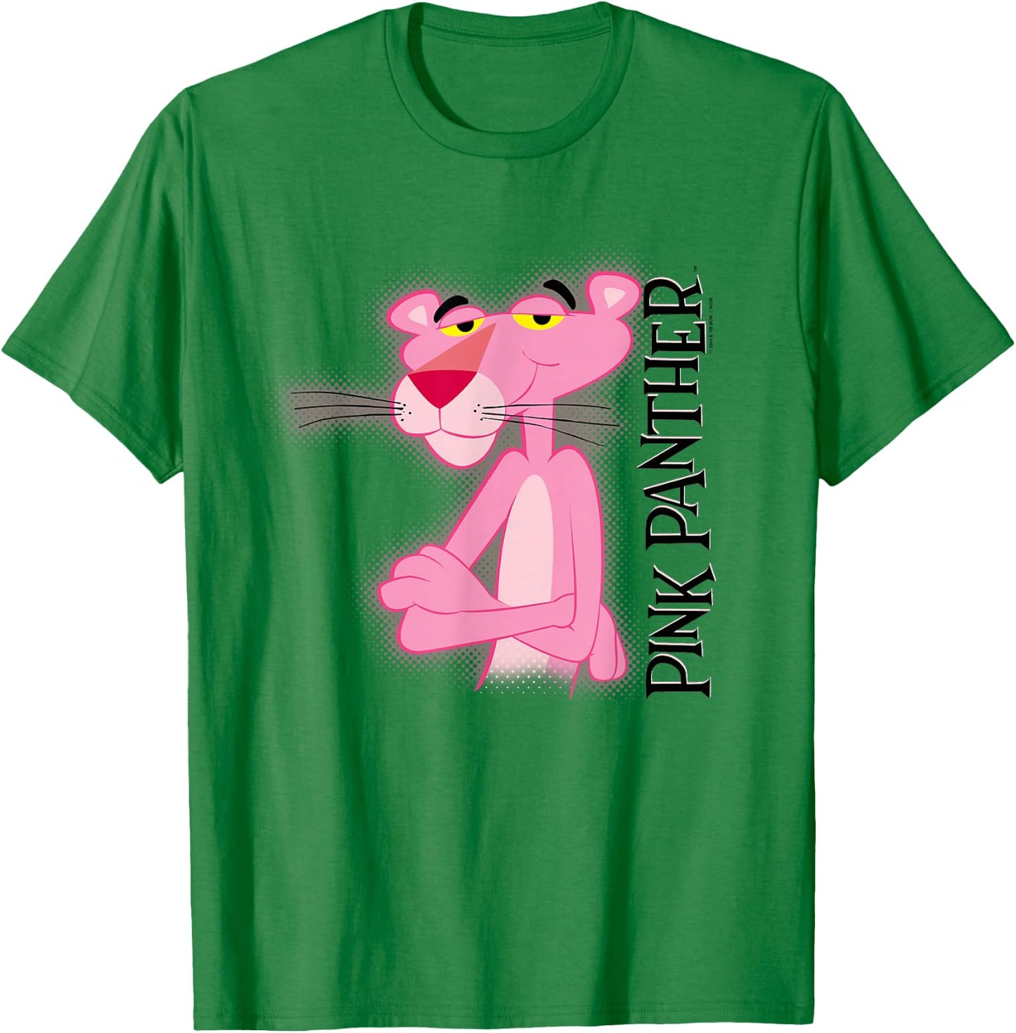 Pink Panther Cool Cat Bling Small T-Shirt - T-Shirt | Irish Green