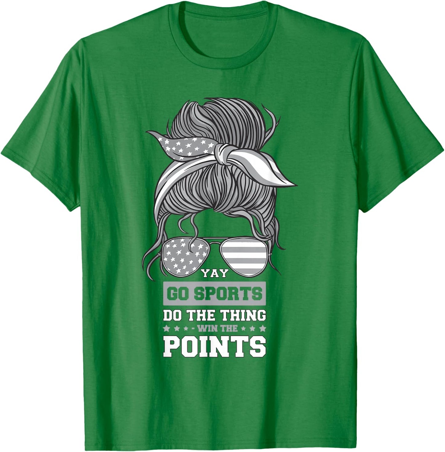 Non-Sports Fan Go Sports Yay Sports T-Shirt - T-Shirt | Irish Green
