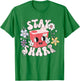 Women Stay Sharp Funny Phlebotomist Infusion Nurse IV PICC T-Shirt - T-Shirt | Irish Green