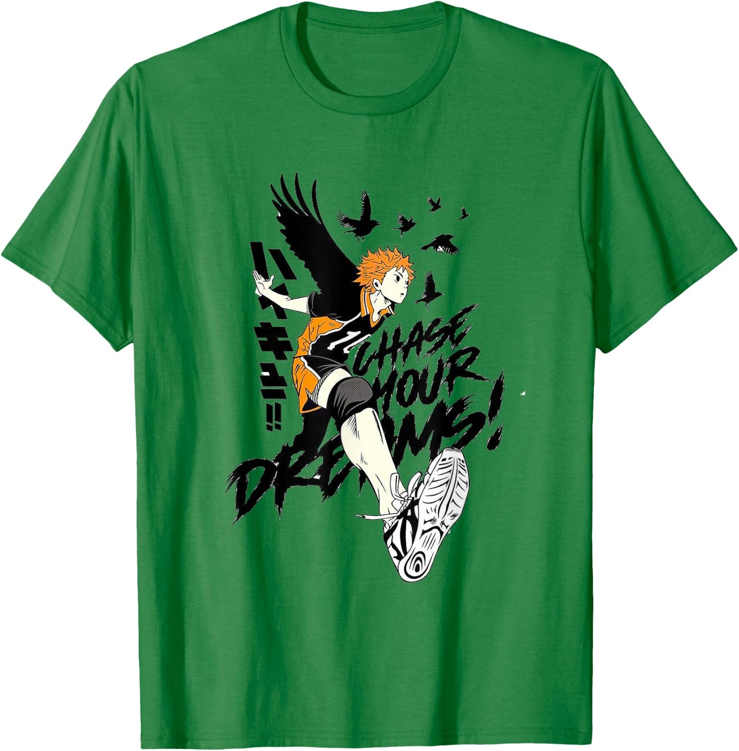 Hinata T-Shirt - T-Shirt | Irish Green
