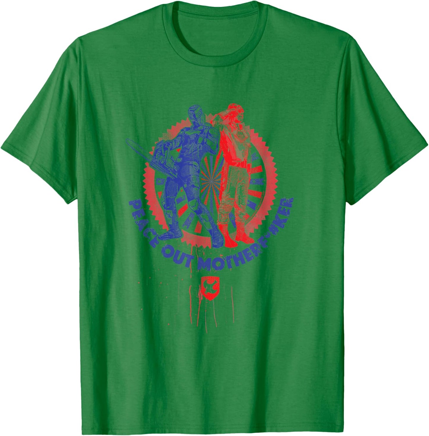 Peacemaker TV Series The Vigilante Peace Stamp T-Shirt - T-Shirt | Irish Green