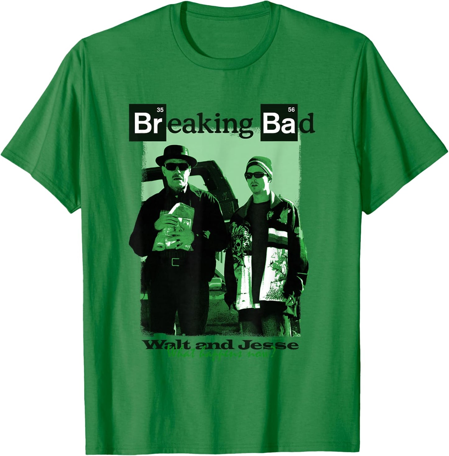 Breaking Bad What Happens Now T-Shirt - T-Shirt | Irish Green