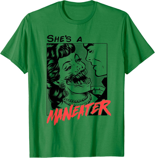Maneater T-Shirt - T-Shirt | Irish Green