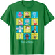 Rick and Morty Characters Adult Cartoon Fashion T-Shirt - T-Shirt | Irish Green
