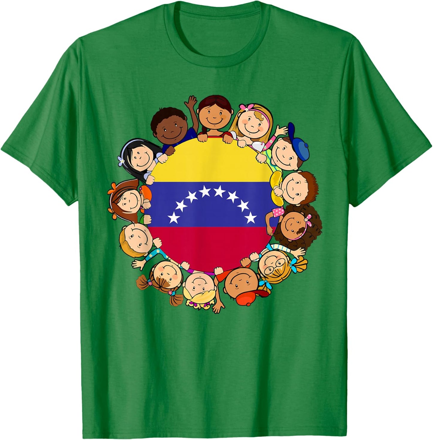Venezuela Kids Venezuelan Flag Hispanic Heritage Month Boy T-Shirt - T-Shirt | Irish Green